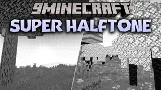 Super Halftone Shaders (26.3, 1.20.1) – Retro Comic Book Dot Patterns