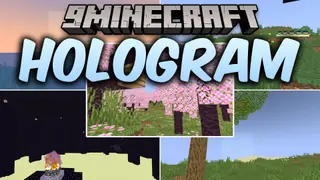 Hologram Shaders (26.3, 1.20.1) – Glowing Holographic Mobs and Players