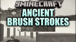 Ancient Brush Strokes Shaders (26.3, 1.20.1) – Traditional Ink Wash Visuals