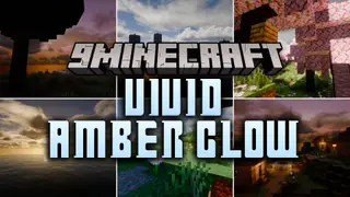 Vivid Amber Glow Shaders (26.3, 1.20.1) – Warm Lighting with Soft Shadows