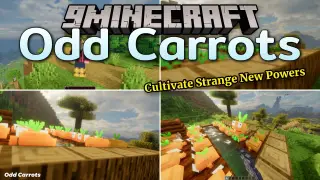 Odd Carrots Resource Pack (1.21.11, 1.21.1) – Quirky Living Crops