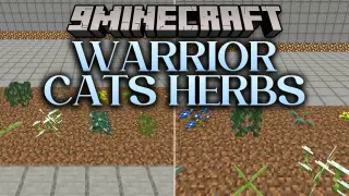 Warrior Cats Herbs Resource Pack (1.20.1) – Wild Medicine Cat Flora for Roleplay