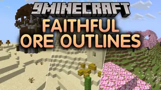 Faithful Ore Outlines Resource Pack (26.2, 1.20.1) – Bright Ore Borders