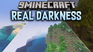 Real Darkness Shader (26.x) – Pitch-Black Night Lighting for Bedrock Survival