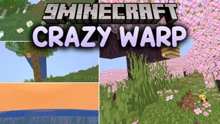 Crazy Warp Shaders (26.2, 1.20.1) – Bends Worlds with Non-Euclidean Warps