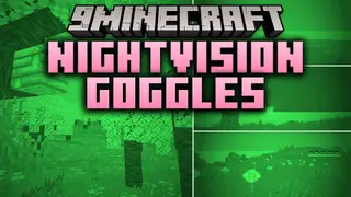 NightVision Goggles Shaders (26.2, 1.20.1) – Green Night Vision Filter