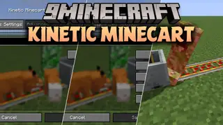 Kinetic Minecart Mod (26.3, 1.20.1) – Turn Fast Minecarts Into Deadly Railway