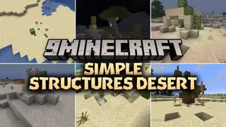 Simple Structures Desert Mod (26.3, 1.20.1) – Find Ancient Ruins and Camps