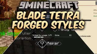 Blade Tetra Forged Styles Mod (1.20.1) – Forge Custom Katanas and Master Combat