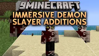 Immersive Demon Slayer Additions Mod (1.20.1) – Wear Demonic Eyes and Awaken