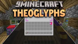Theoglyphs Mod (1.21.1) – Cast Custom Magic Spells Using Amethyst and XP