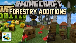 Forestry Additions Mod (1.21.1, 1.20.1) – Breed Unique Bees and Grow Crops