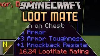 Loot Mate Mod (26.3, 1.21.11) – Spot Better Gear and Track Dropped Loot