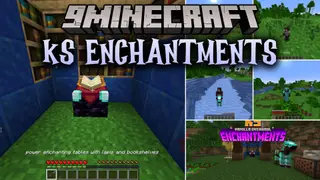 KS Enchantments Mod (26.3, 1.21.11) – Walk Over Lava Pools and Fell Trees