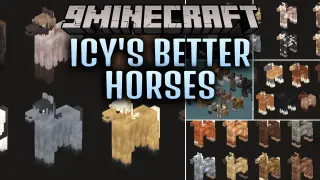 Icy's Better Horses Mod (26.2, 1.20.1) – Train Loyal Steeds for Travel