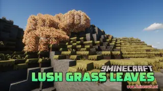 Lush Grass Leaves Resource Pack (1.20.1) – Thicker Forests and Bushier Grass