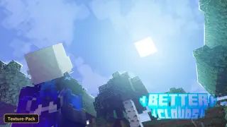 Better Clouds-Unofficial Recreation (26+, 1.21) – MCPE/Bedrock Texture Pack