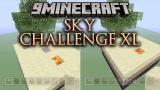 Sky Challenge XL Map (26.x) – Bridge Across Floating Biomes to Slay the Dragon
