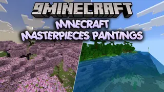 Minecraft Masterpieces Paintings Shader (26.x) – Famous Fine Art on Bedrock