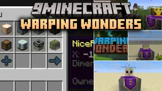 Warping Wonders Mod (26.3, 1.21.11) – Fast Travel Across Dimensions