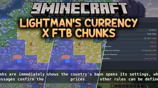 Lightman's Currency X FTB Chunks Mod (1.21.1) – Turn Land Claims Into a Server