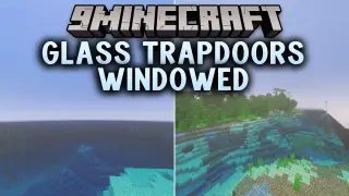 Glass Trapdoors Windowed Shader (26.x, 1.21) – Transparent Trapdoor Windows