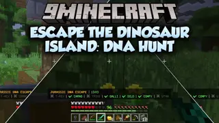 Escape the Dinosaur Island DNA Hunt Map (26.x, 1.21) – Race the Clock to Escape