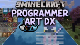Programmer Art DX Resource Pack (26.3, 1.20.1) – Classic Nostalgia for Modern