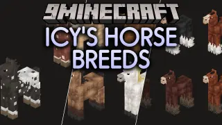 Icy's Horse Breeds Resource Pack (26.3, 1.20.1) – Realistic Horses with Unique
