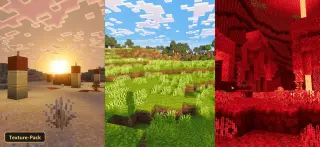 Outline Visuals (26+) – MCPE/Bedrock Texture Pack