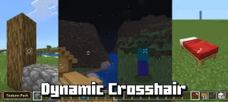 Dynamic Crosshair (26+) – MCPE/Bedrock Texture Pack