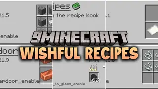 Wishful Recipes Mod (26.3, 1.20.1) – Recycle Cut Blocks and Smelt Raw Ores