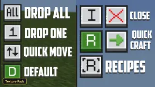 Pocket GUI (26+) – MCPE/Bedrock Texture Pack