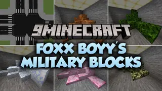 Foxx Boyy's Military Blocks Mod (1.21.1, 1.20.1) – Build Camouflaged Bases