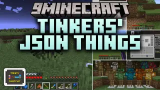 Tinkers' JSON Things by KnightMiner Mod (1.20.1) – Forge Custom Weapons