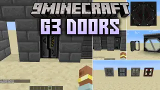 G3 Doors Mod (1.21.1, 1.20.1) – Secure High-Tech Bases with Animated Sci-Fi
