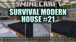 Survival Modern House #21 Map (26.x, 1.21) – Claim a Cozy Villa