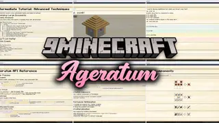 Ageratum Mod (26.1.2, 1.21.1) – Read Custom Markdown Guidebooks Directly in Game