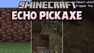 Echo Pickaxe Mod (26.3, 1.21.11) – Locate Hidden Ore Veins Through Glowing