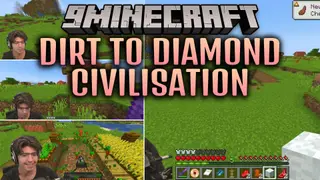 Dirt to Diamond Civilisation Map (26.2, 1.20.1) – Reach the Diamond Age
