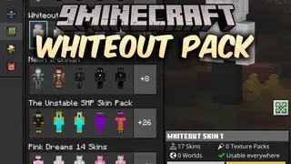 Whiteout Pack Skin Pack (26.x, 1.21) – Clean Winter Outfits and Crisp
