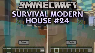 Survival Modern House #24 Map (26.x, 1.21) – Live in Luxury Right Next