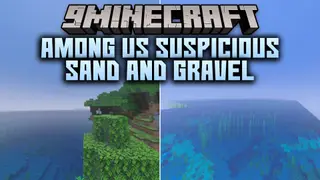 Among Us Suspicious Sand and Gravel Shader (26.x, 1.21)
