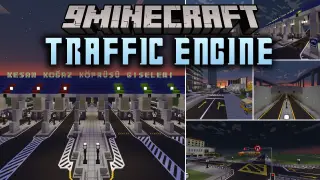 Traffic Engine Mod (1.20.1) – Build Realistic Modern Roads and City Streets