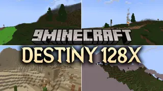 Destiny 128x Resource Pack (1.21.11, 1.20.1) – Crisp Modern Realism
