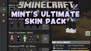 Mint's Ultimate Skin Pack (26.x) – Over 300 Custom Skins for Bedrock Players