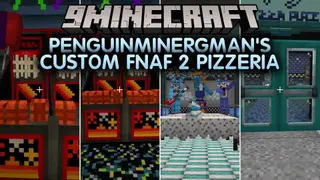 PenguinMinerGman's Custom FNAF 2 Pizzeria Map (26.2, 1.20.1)
