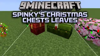 Spinky's Christmas Chests Leaves Resource Pack (1.20.1)