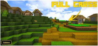 Full Grass (26+, 1.21) – MCPE/Bedrock Addon