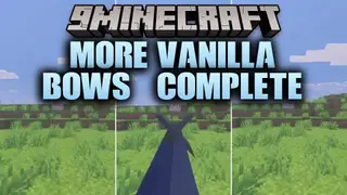 More Vanilla Bows+ Complete Addon (26.x, 1.21) – Craft Tiered Bows and Unique